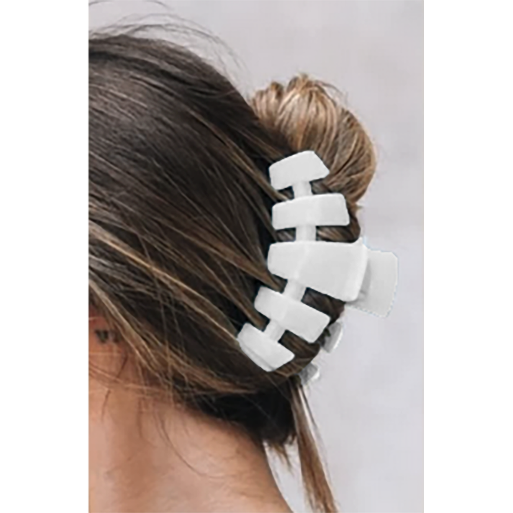 Teleties Classic Clip Large - WHITE