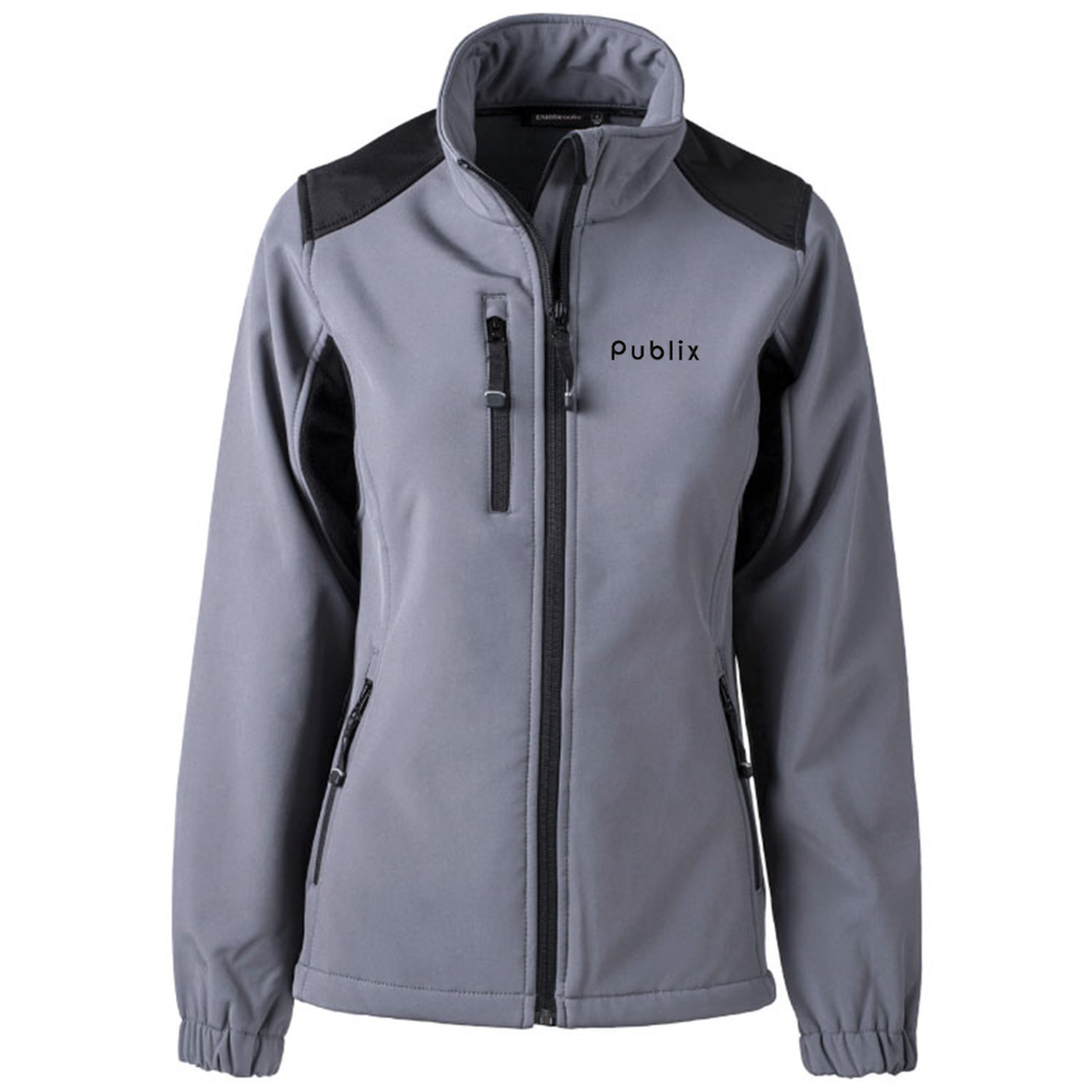 Publix Ladies SoftShell 4-way Stretch Jacket - Two Color Options