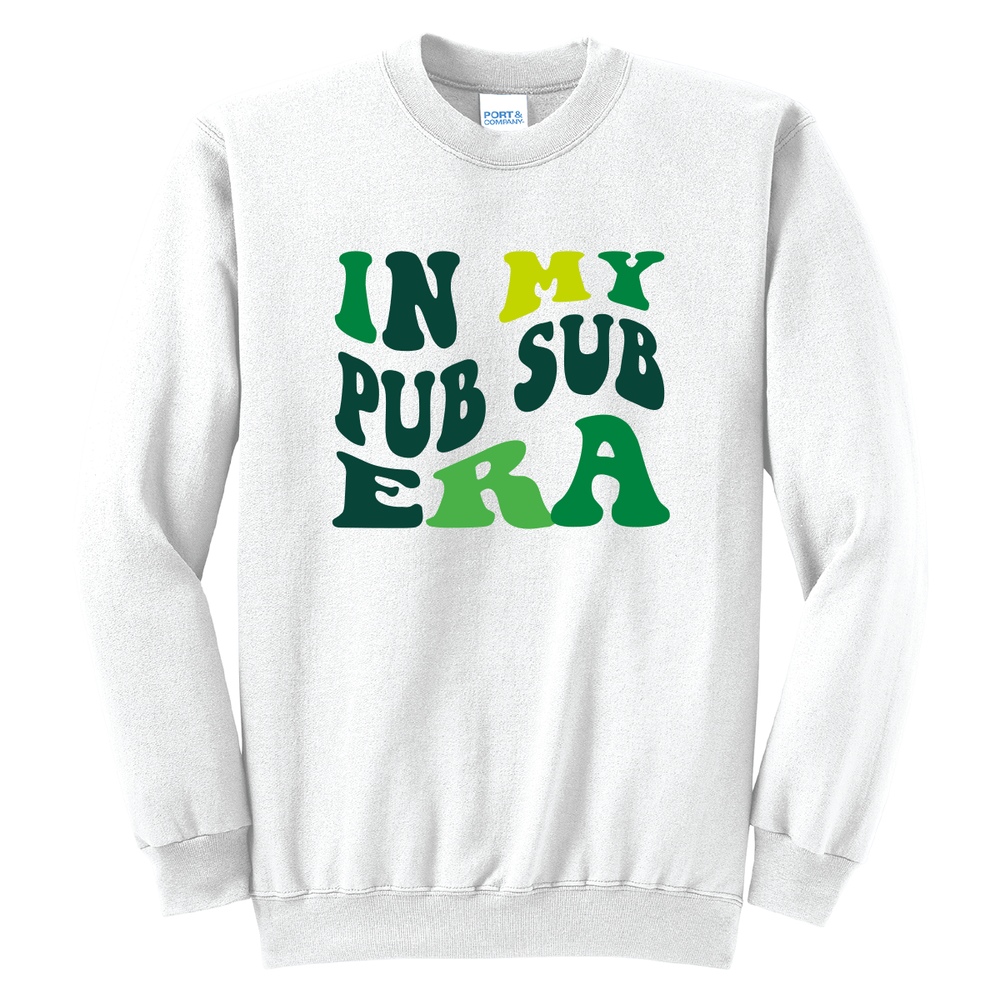 Pub Sub Era Port & Company® - Core Fleece Crewneck Sweatshirt