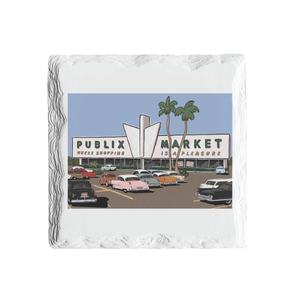 Publix Store Front Full Color Stone Coaster